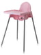 Стільчик для годування BH-501 рожевий | 4415577
