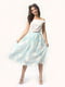 Сукня молочно-блакитного кольору | 4418801 | фото 2