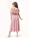 Платье розовое в цветочный принт | 4418805 | фото 5