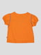 Блуза помаранчева з принтом | 4397260 | фото 2