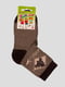 Шкарпетки темно-коричневі | 3630691