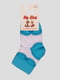 Шкарпетки біло-блакитні | 3630571