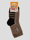 Шкарпетки кольору хакі | 3630693