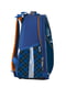 Рюкзак синій з принтом | 4440419 | фото 2