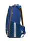 Рюкзак синій з принтом | 4440419 | фото 3
