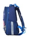 Рюкзак синий с принтом | 4440425 | фото 3