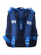 Рюкзак синий с принтом | 4440425 | фото 4