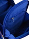 Рюкзак синий с принтом | 4440427 | фото 5