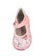 Туфли розовые с цветочным принтом | 4407903 | фото 5