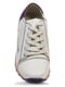 Кросівки біло-фіолетові з написом | 4412579 | фото 5