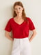 Блуза червона | 4440716