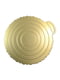 Подложка для торта золотистая (220 мм) | 4458392