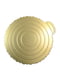 Подложка для торта золотистая (260 мм) | 4458394