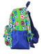Рюкзак детский сине-салатовый в принт | 4284720 | фото 3