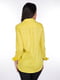 Рубашка желтая в принт | 4138133 | фото 5