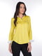 Рубашка желтая в принт | 4138133 | фото 3