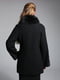 Пальто черное с вышивкой | 1891319 | фото 5