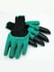 Садові рукавички з пластиковими накінечниками | 4506755 | фото 2