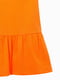 Сукня помаранчева з принтом і паєтками | 4524325 | фото 5