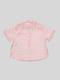Рубашка молочно-розового цвета в полоску | 2456031 | фото 2
