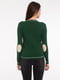 Пуловер темно-зеленый | 4313516 | фото 8