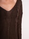 Пуловер коричневый | 2593682 | фото 4
