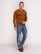 Пуловер коричневый | 4532491 | фото 2