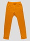 Штани помаранчеві в принт | 4506436