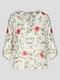 Блуза біла в квітковий принт | 4455522 | фото 5