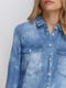 Рубашка синяя джинсовая | 4507139 | фото 4