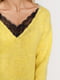 Пуловер желтый | 4567063 | фото 4