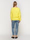 Пуловер лимонного цвета | 4567065 | фото 3