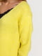 Пуловер лимонного цвета | 4567065 | фото 4