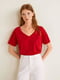Блуза красная | 4440716 | фото 4