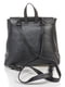 Рюкзак з блискавкою і китицею, чорного кольору | 4577629 | фото 3