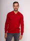 Пуловер красный | 4600295