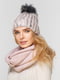 Комплект: шапка і шарф-снуд | 4595721