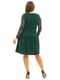 Платье темно-зеленое | 3701525 | фото 2
