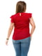 Блуза красная в горошек | 4613963 | фото 2