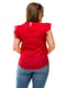 Блуза красная в горошек | 4613964 | фото 2