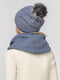 Комплект: шапка и шарф-снуд | 4595811 | фото 2