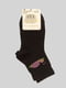 Шкарпетки чорні з малюнком | 4417638