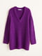 Пуловер фіолетовий | 4549146 | фото 2