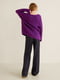 Пуловер фіолетовий | 4549146 | фото 3