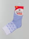Шкарпетки блакитні з малюнком | 4604376