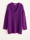 Пуловер фіолетовий | 4549146 | фото 5