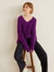 Пуловер фиолетовый | 4549146 | фото 6