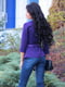 Блуза темно-фіолетова | 4619788 | фото 2