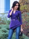 Блуза темно-фиолетовая | 4619788 | фото 5