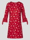 Сукня червона у квітковий принт | 4580486 | фото 4